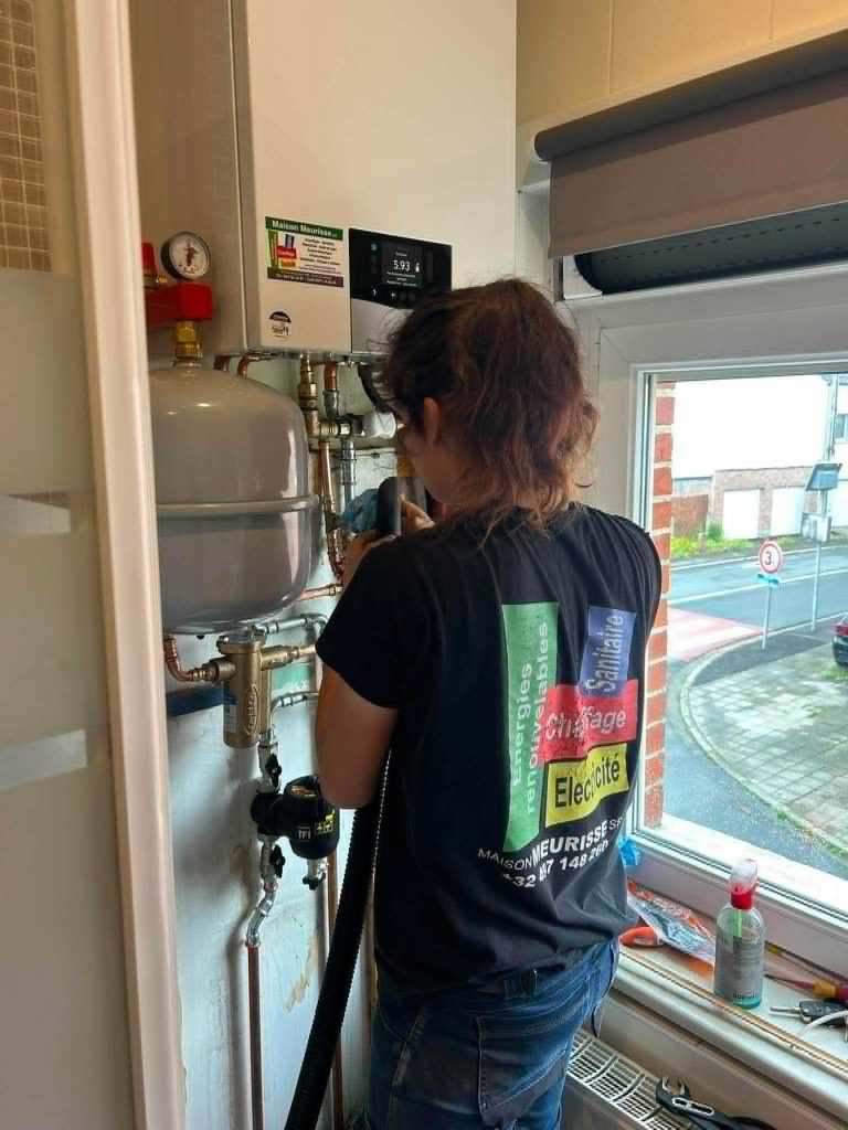 Notre installateur Clara sur chantier